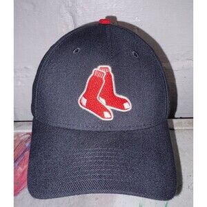 Boston Red Sox New Era 39THIRTY Hat -Navy Stretch Fit Cap - Size S/M